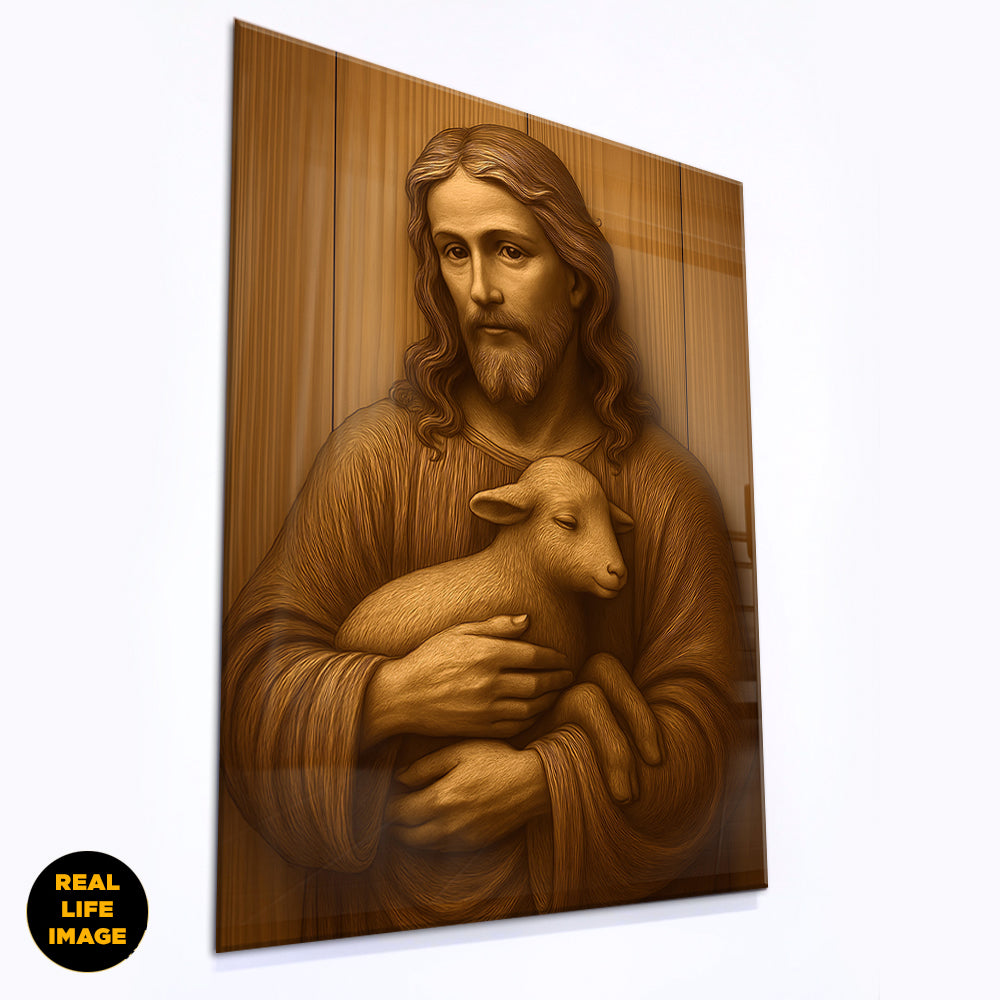 The Good Shepherd – Wood of Grace - Acrylic Wall Art