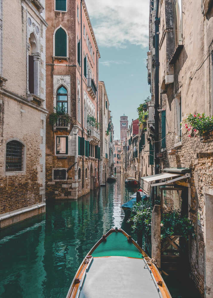 Venice Reflections – Iconic Canal Metal Wall Art