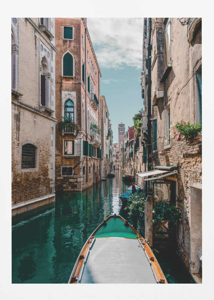 Venice Reflections – Iconic Canal Metal Wall Art
