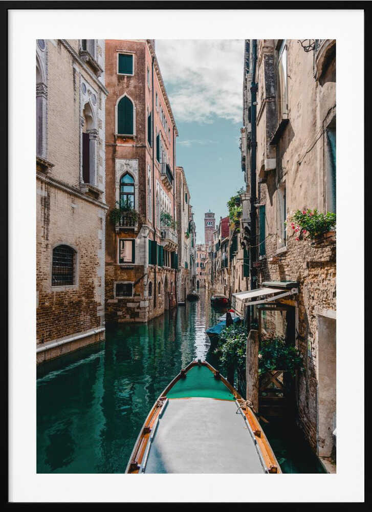 Venice Reflections – Iconic Canal Metal Wall Art