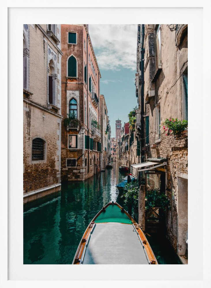 Venice Reflections – Iconic Canal Metal Wall Art