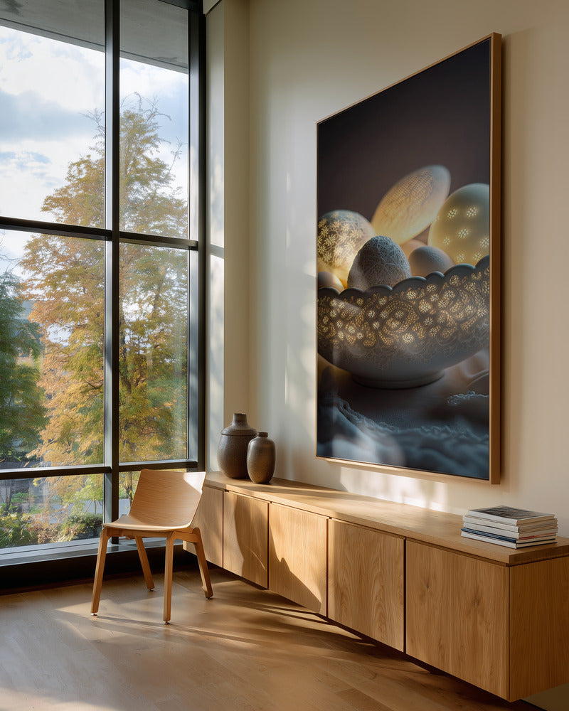 "Easter Glow Moments Metal Wall Art"
