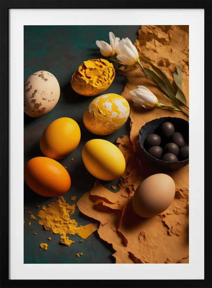 Spring Awakening Egg Art Metal Wall Art"