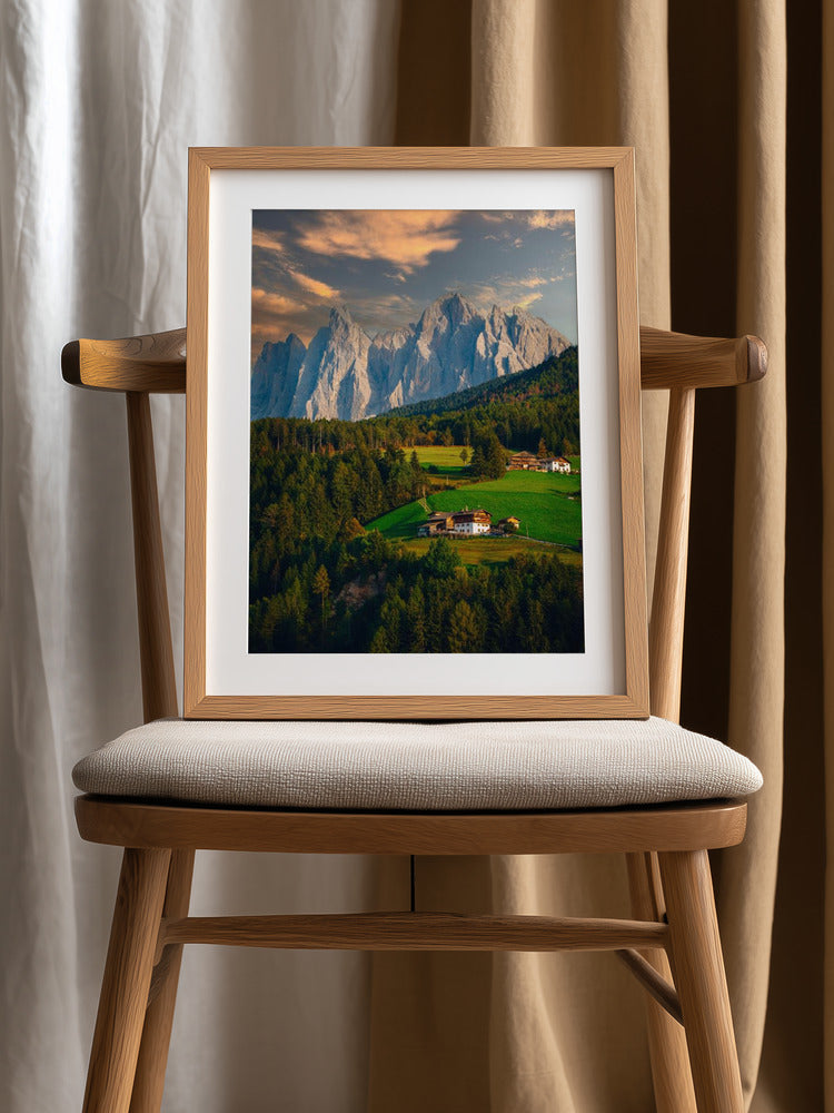 Alpine Valley Serenity Metal Wall Art