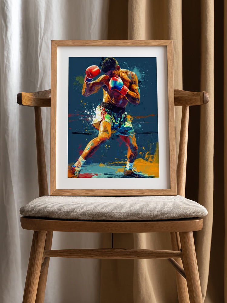 “Unbreakable Spirit” Sports Metal Wall Art