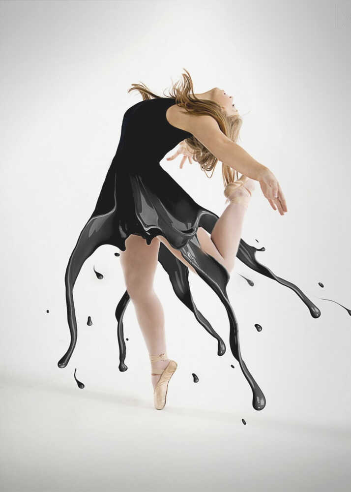 Ballet in Motion Metal Wall Art