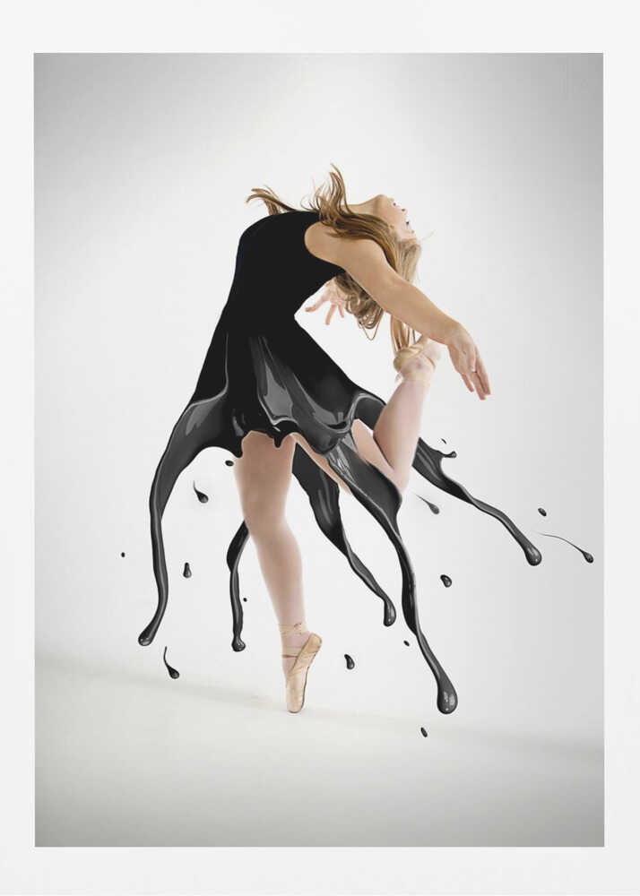 Ballet in Motion Metal Wall Art