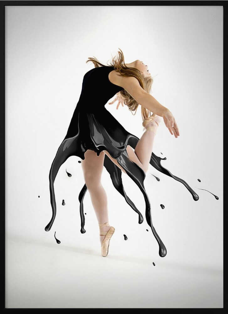 Ballet in Motion Metal Wall Art