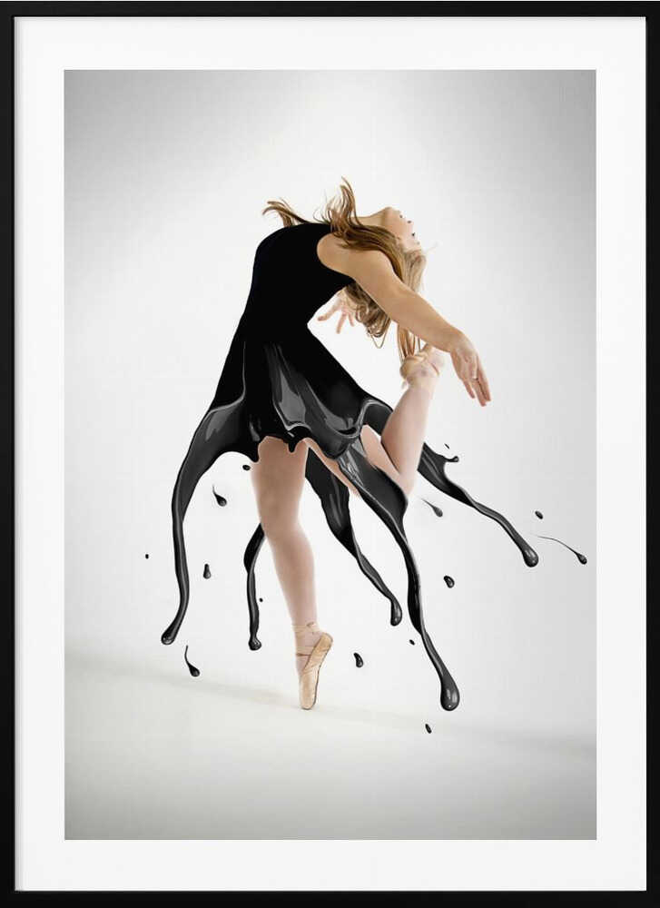 Ballet in Motion Metal Wall Art