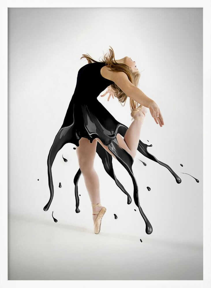 Ballet in Motion Metal Wall Art