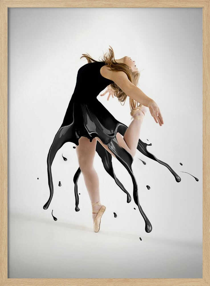 Ballet in Motion Metal Wall Art
