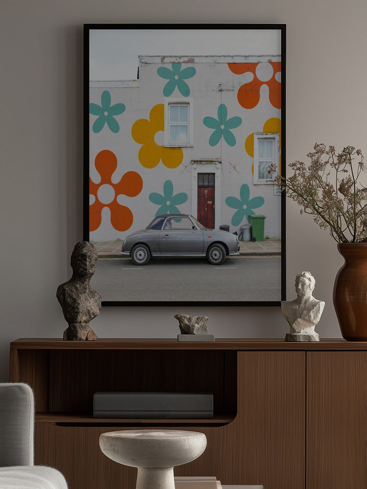 "Vintage Charm" Car Metal Wall Art