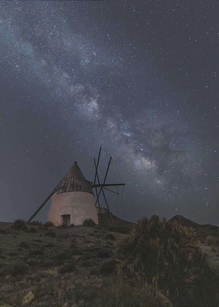 Under the Silent Milky Way – Nature Metal Wall Art