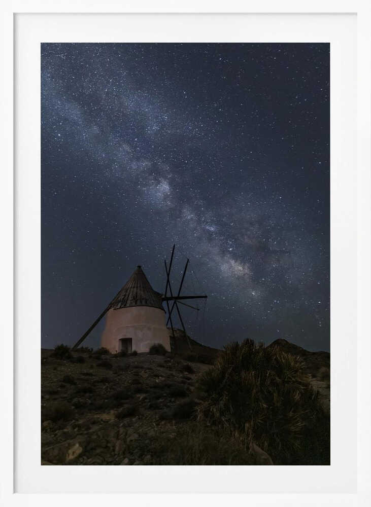 Under the Silent Milky Way – Nature Metal Wall Art