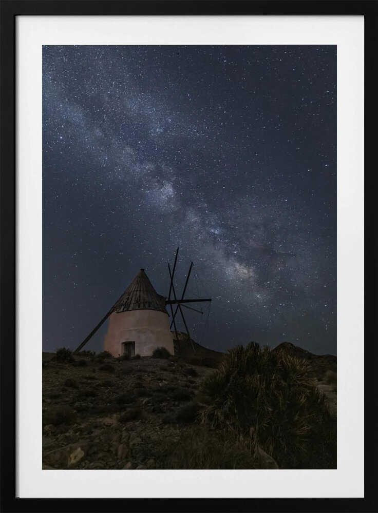 Under the Silent Milky Way – Nature Metal Wall Art