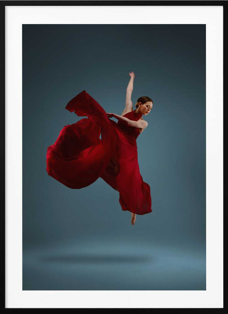 "Grace in Motion" Dance Metal Wall Art