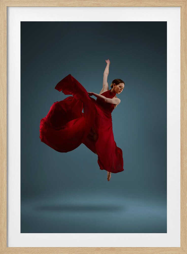 "Grace in Motion" Dance Metal Wall Art