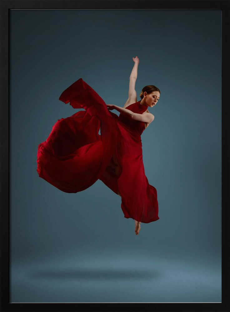 "Grace in Motion" Dance Metal Wall Art