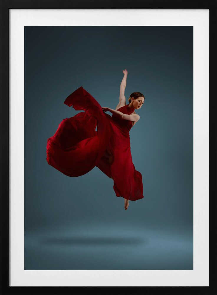 "Grace in Motion" Dance Metal Wall Art