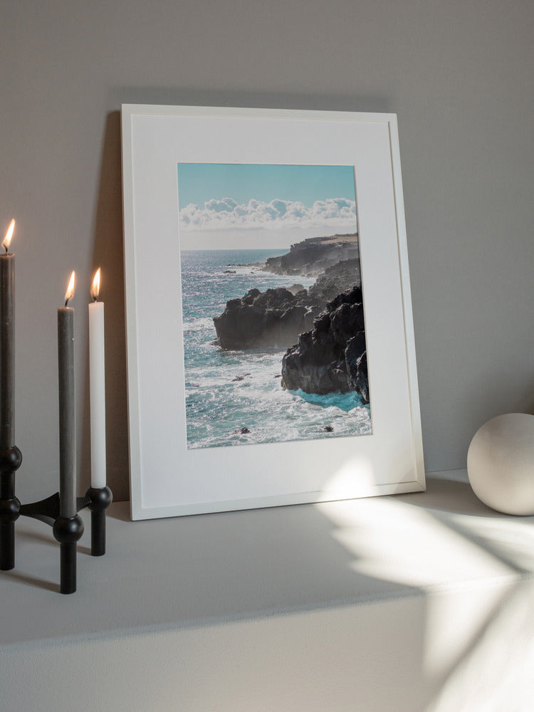 “Coastal Horizon Majesty” Beach Metal Wall Art