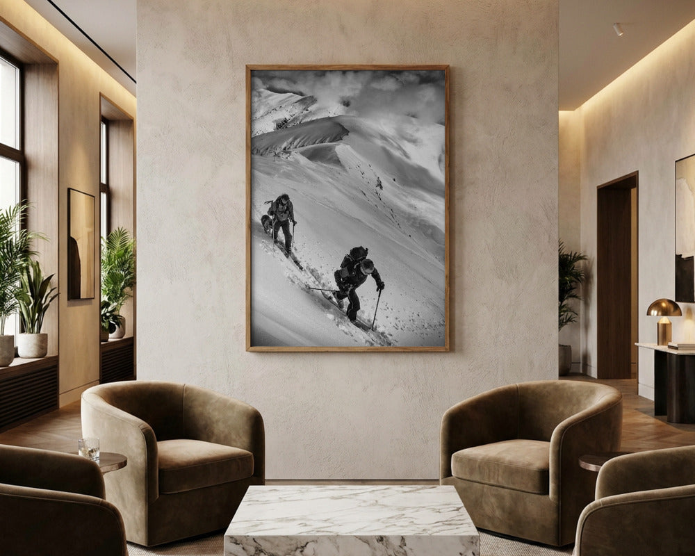 Alpine Summit Trek Metal Wall Art