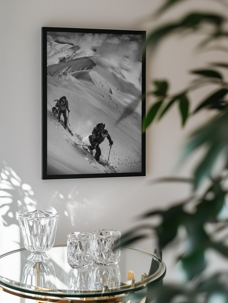 Alpine Summit Trek Metal Wall Art