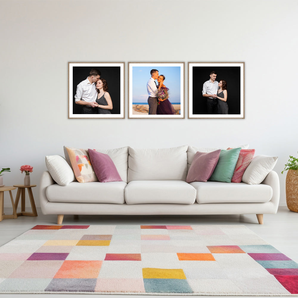 The Trio -50x50 cm