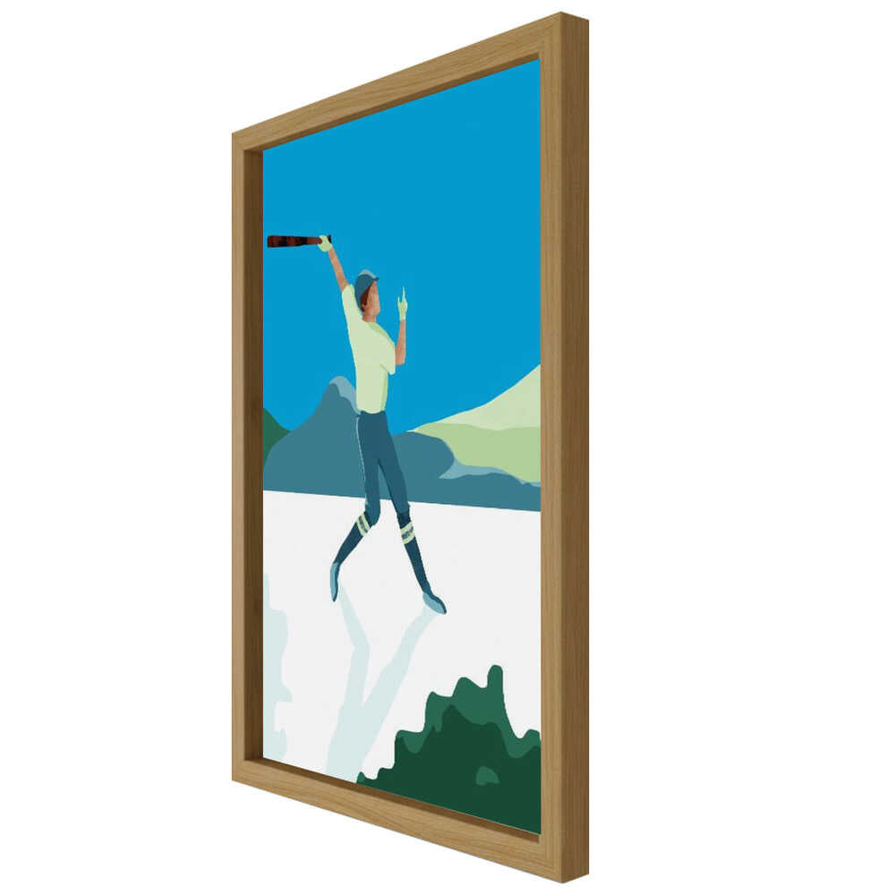 Victory Swing Golf Metal Wall Art