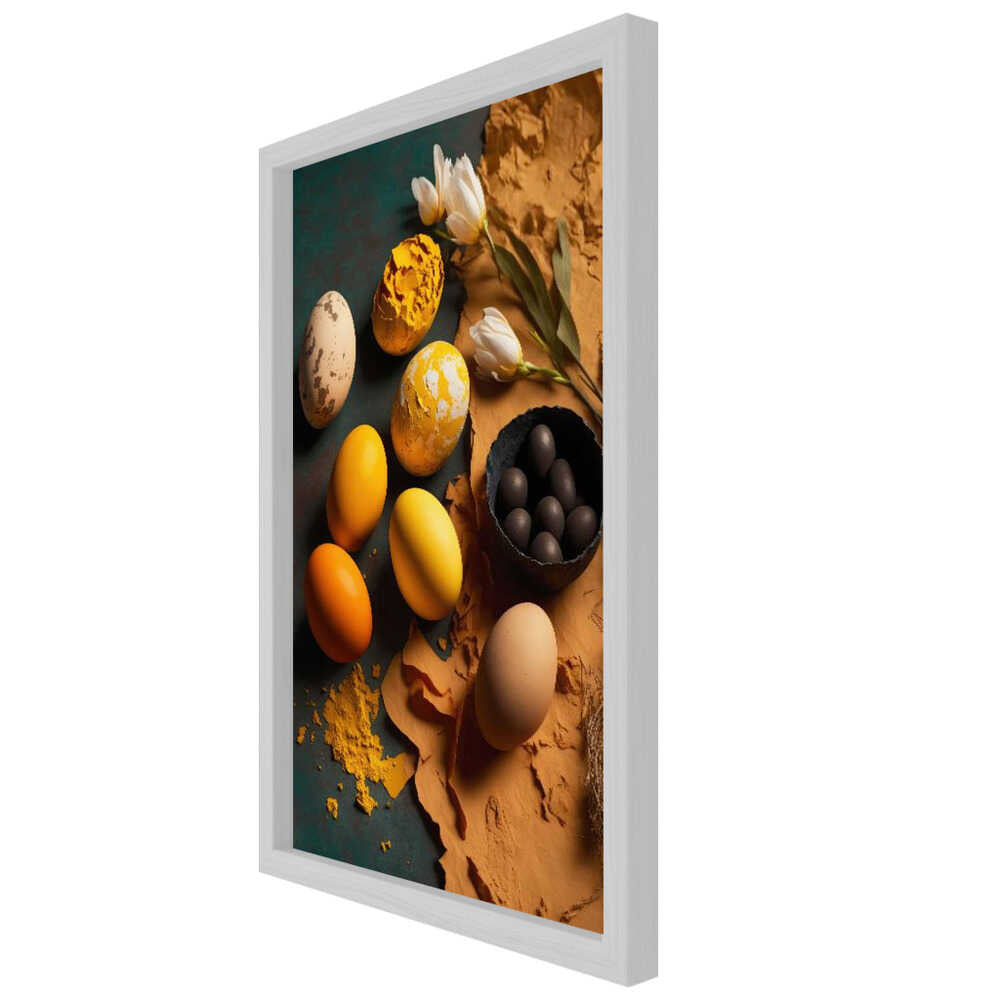 Spring Awakening Egg Art Metal Wall Art"