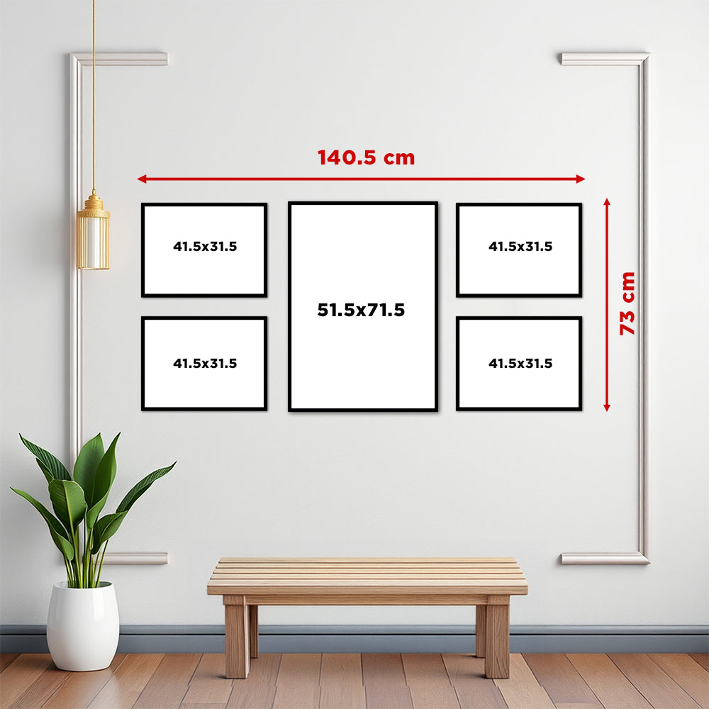 Framed Harmony - 5 Piece Set