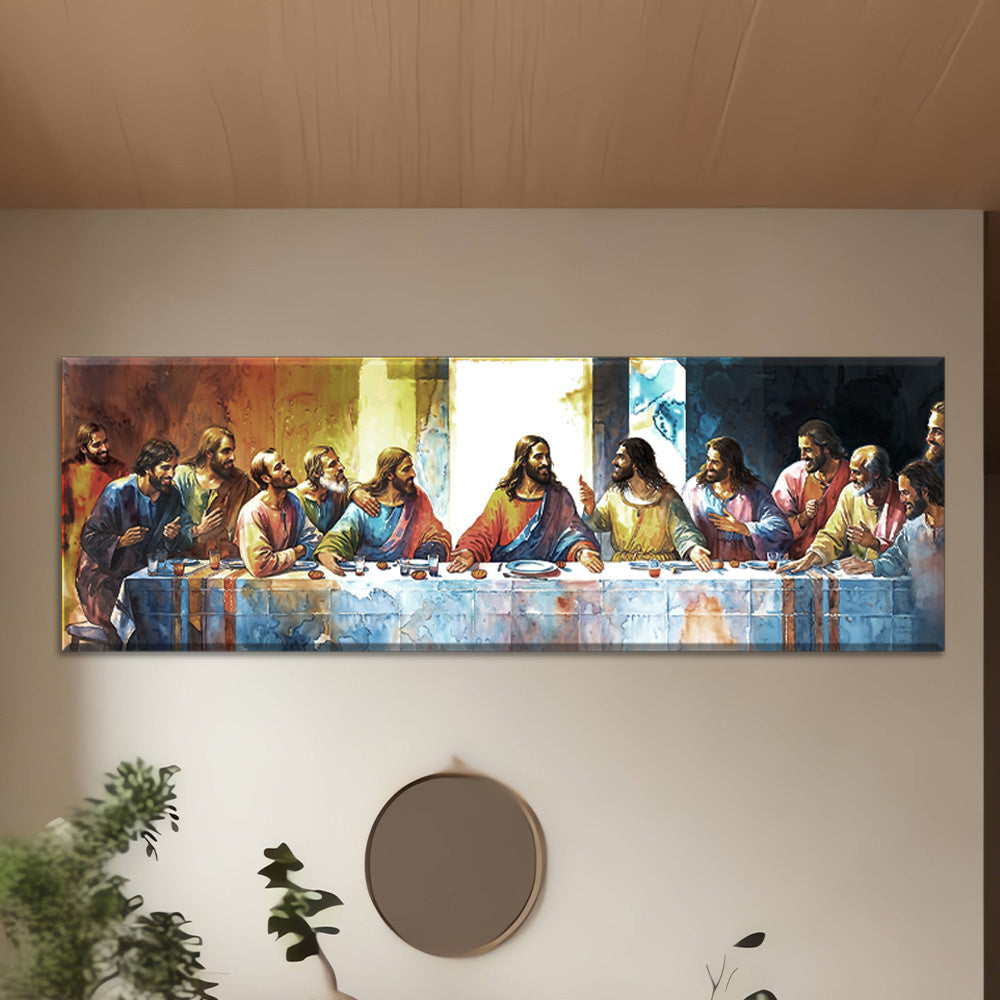 Last Supper -The Masterpiece- Premium Acrylic Wall Art