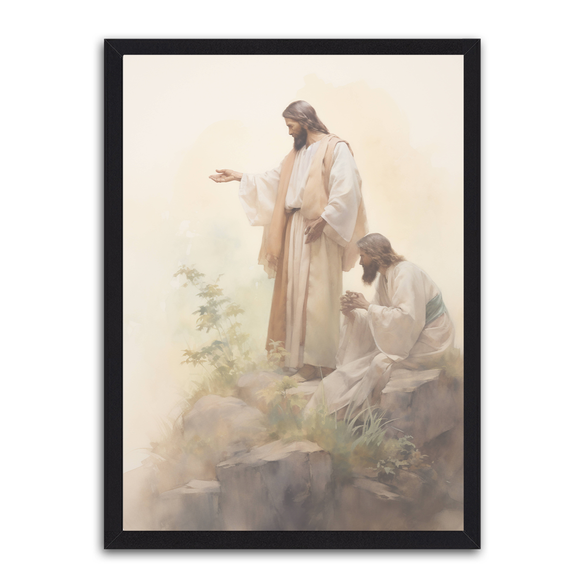 The Transfiguration of Jesus HD Metal Wall Art