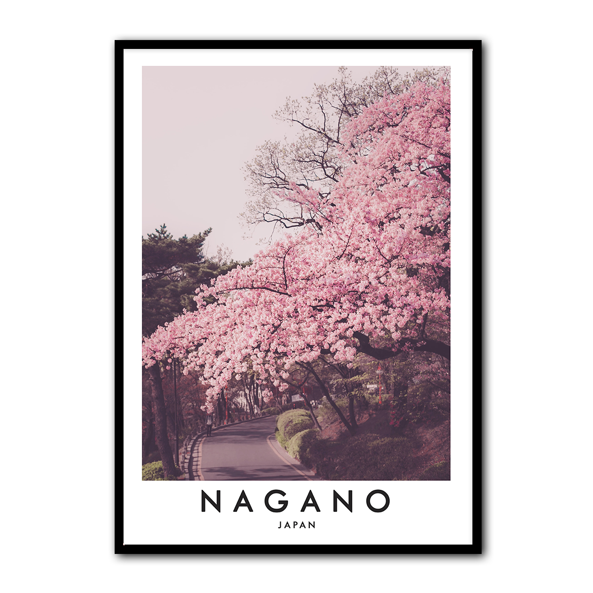 Nagano Japan Metal Wall Art