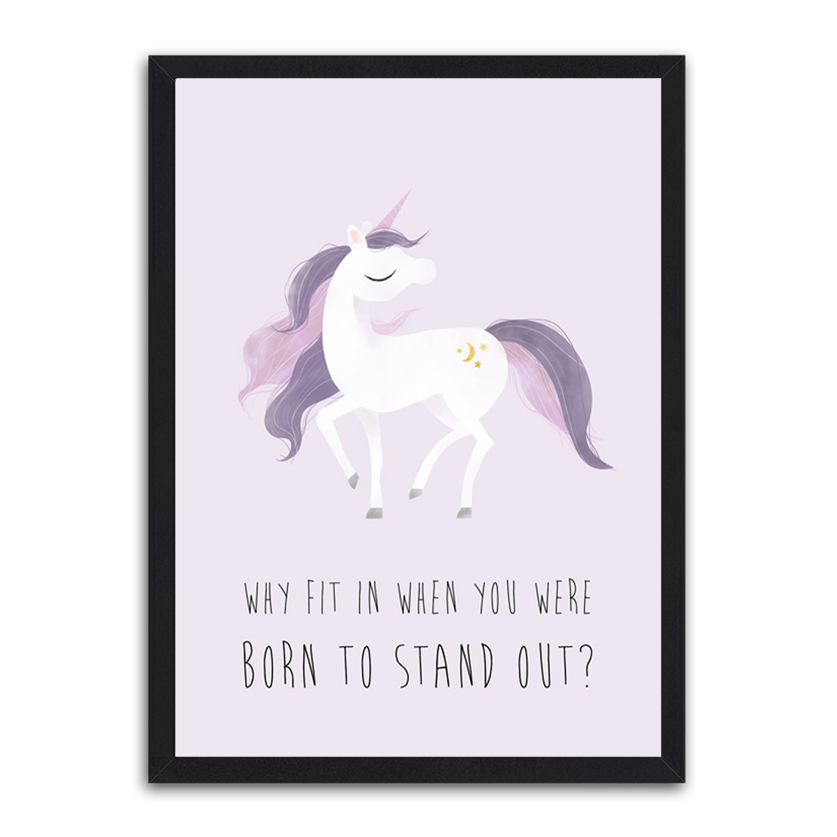 Born to Stand Out HD Metal Wall Art