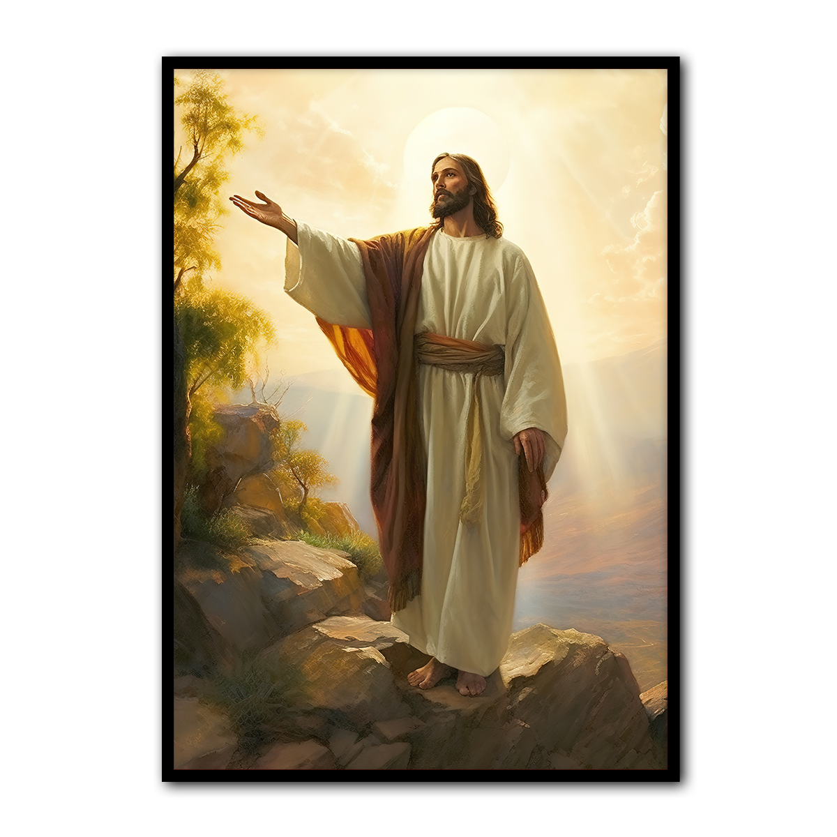 Jesus the Redeemer – Faith & Hope Metal Wall Art