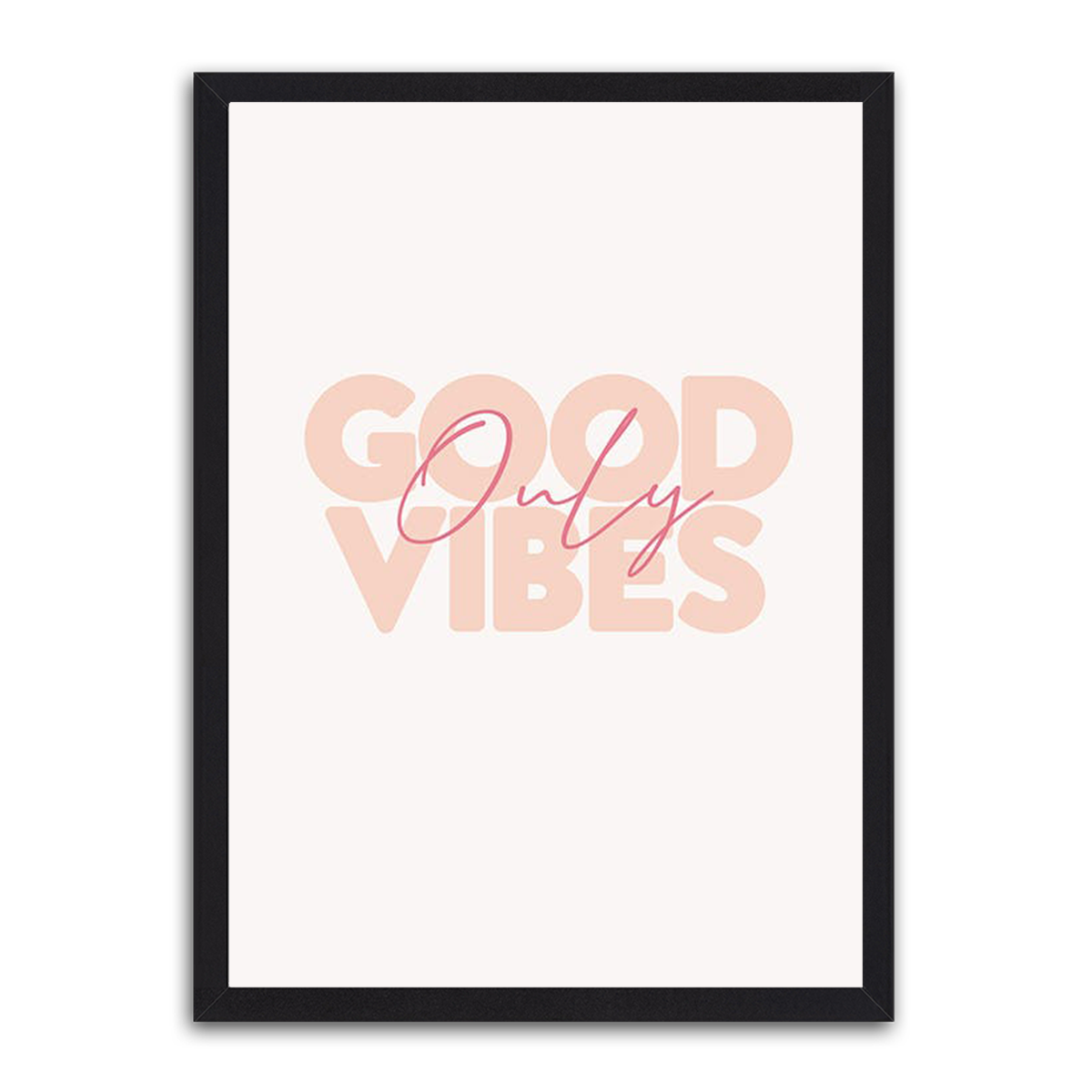 Good Vibes HD Metal Wall Art
