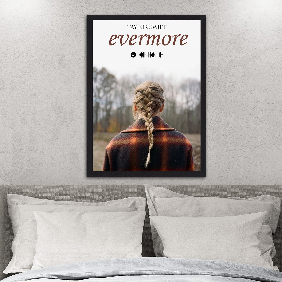 Taylor Swift's Evermore HD Metal Wall Art