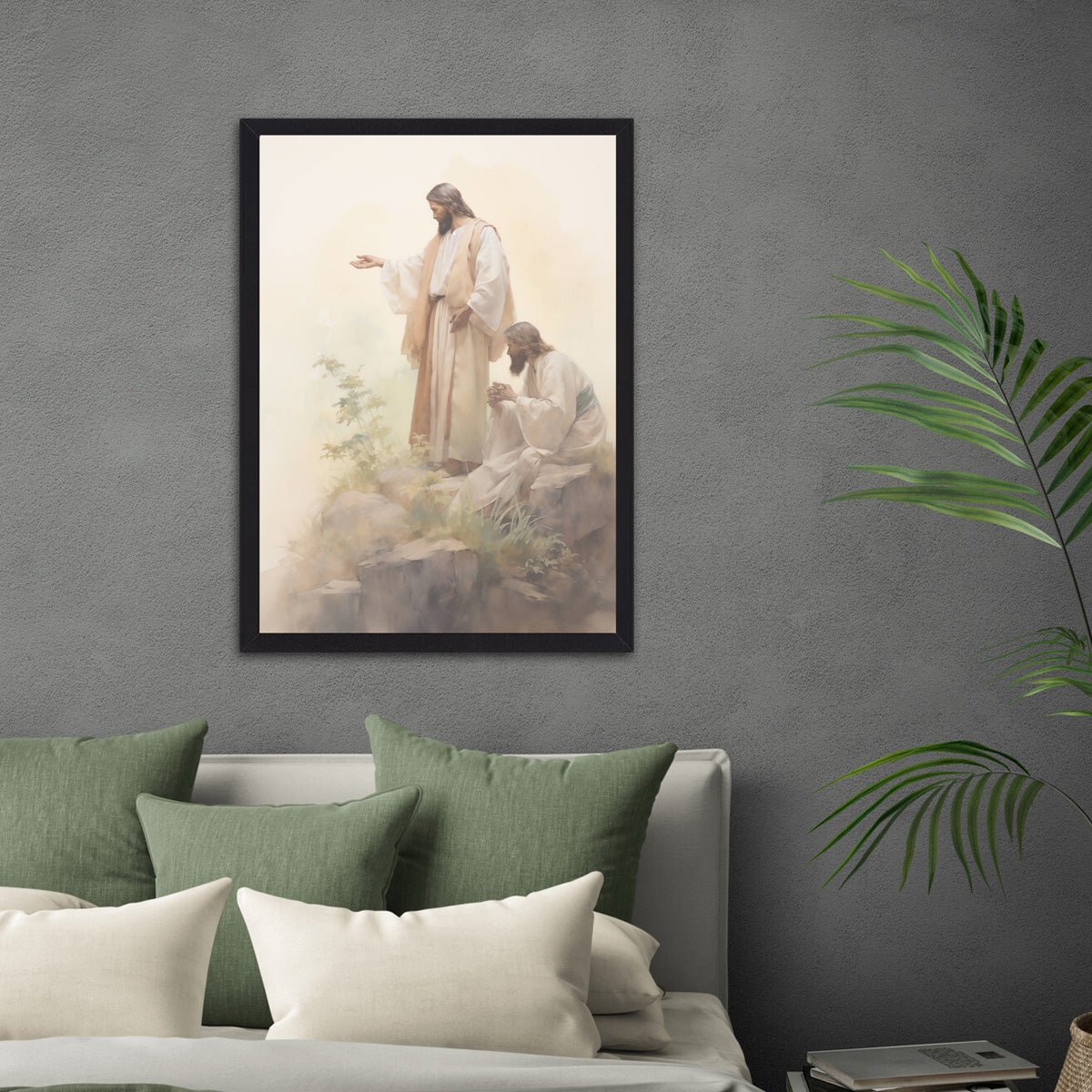 The Transfiguration of Jesus HD Metal Wall Art
