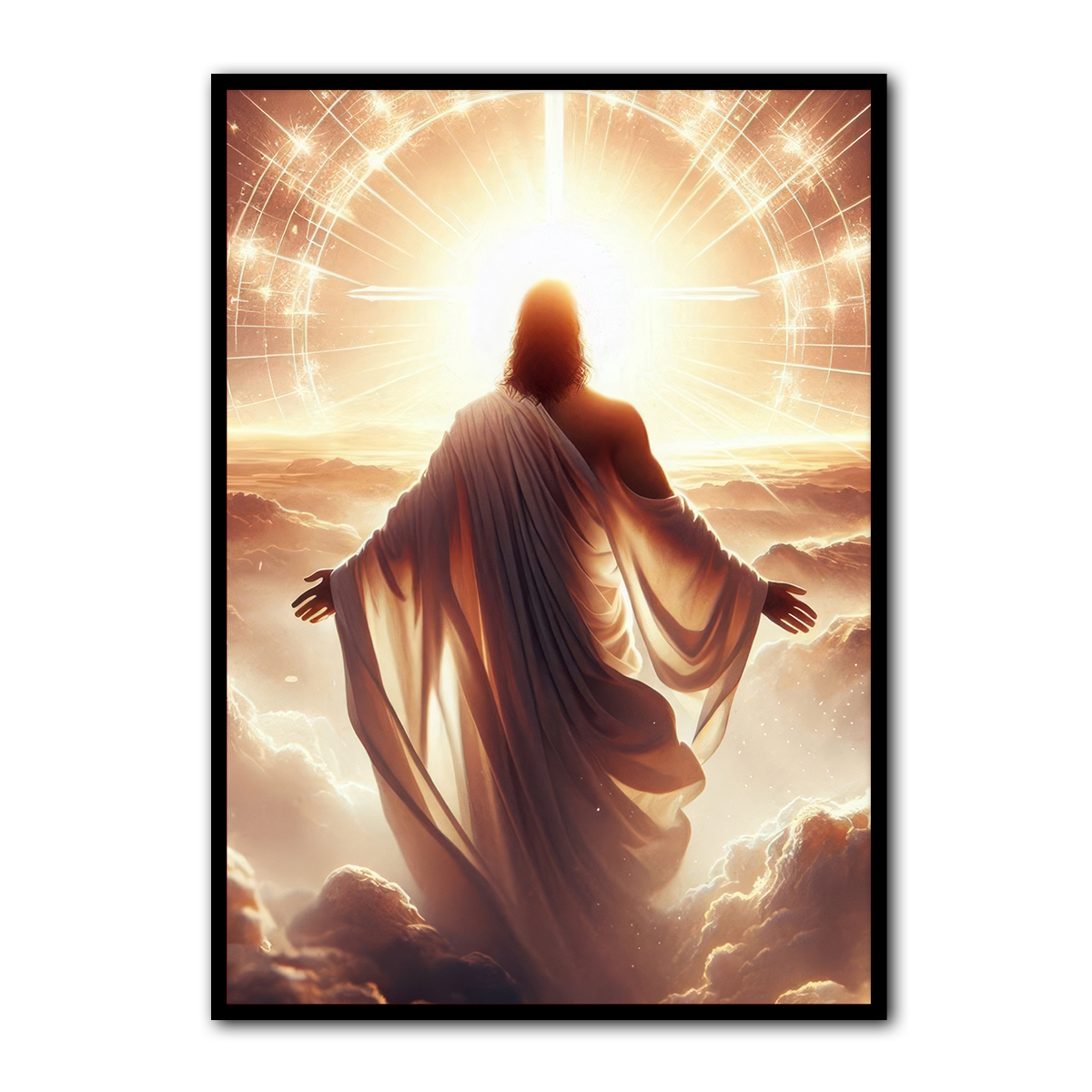 The Ascension of Christ – Jesus Metal Wall Art