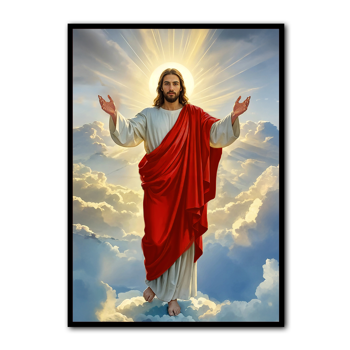 The Risen Christ – Faith & Grace Christian Metal Wall Art
