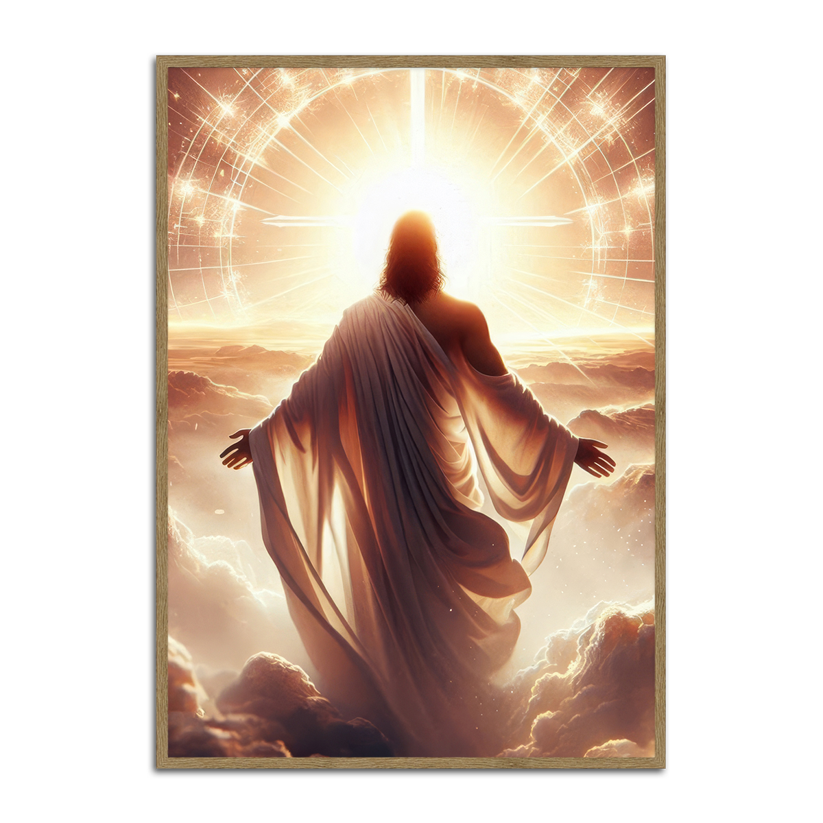 The Ascension of Christ – Jesus Metal Wall Art