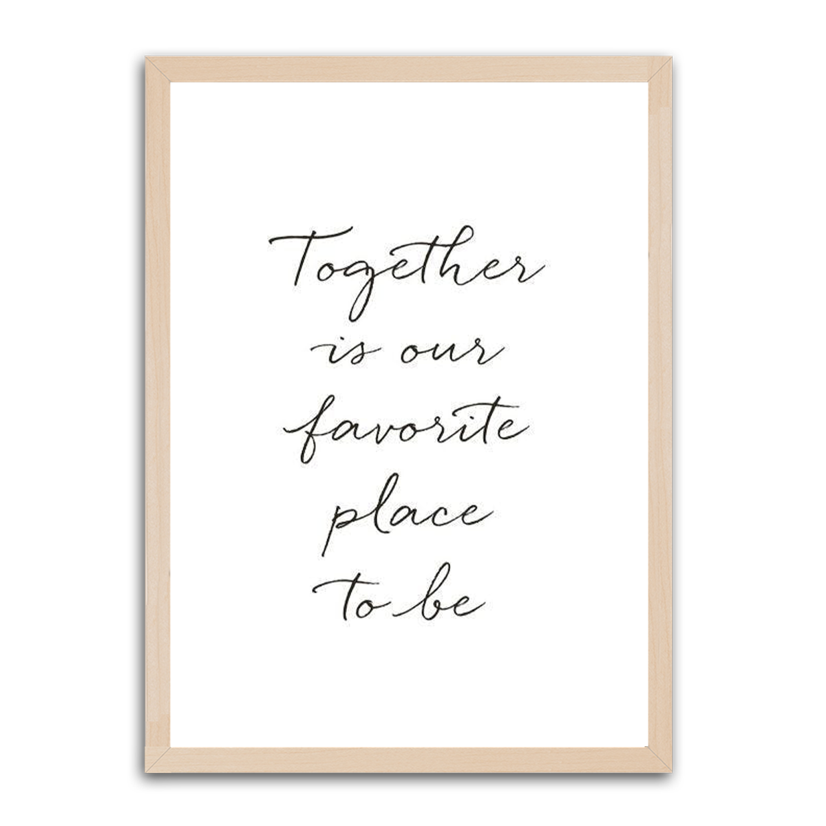 Together HD Metal Wall Art