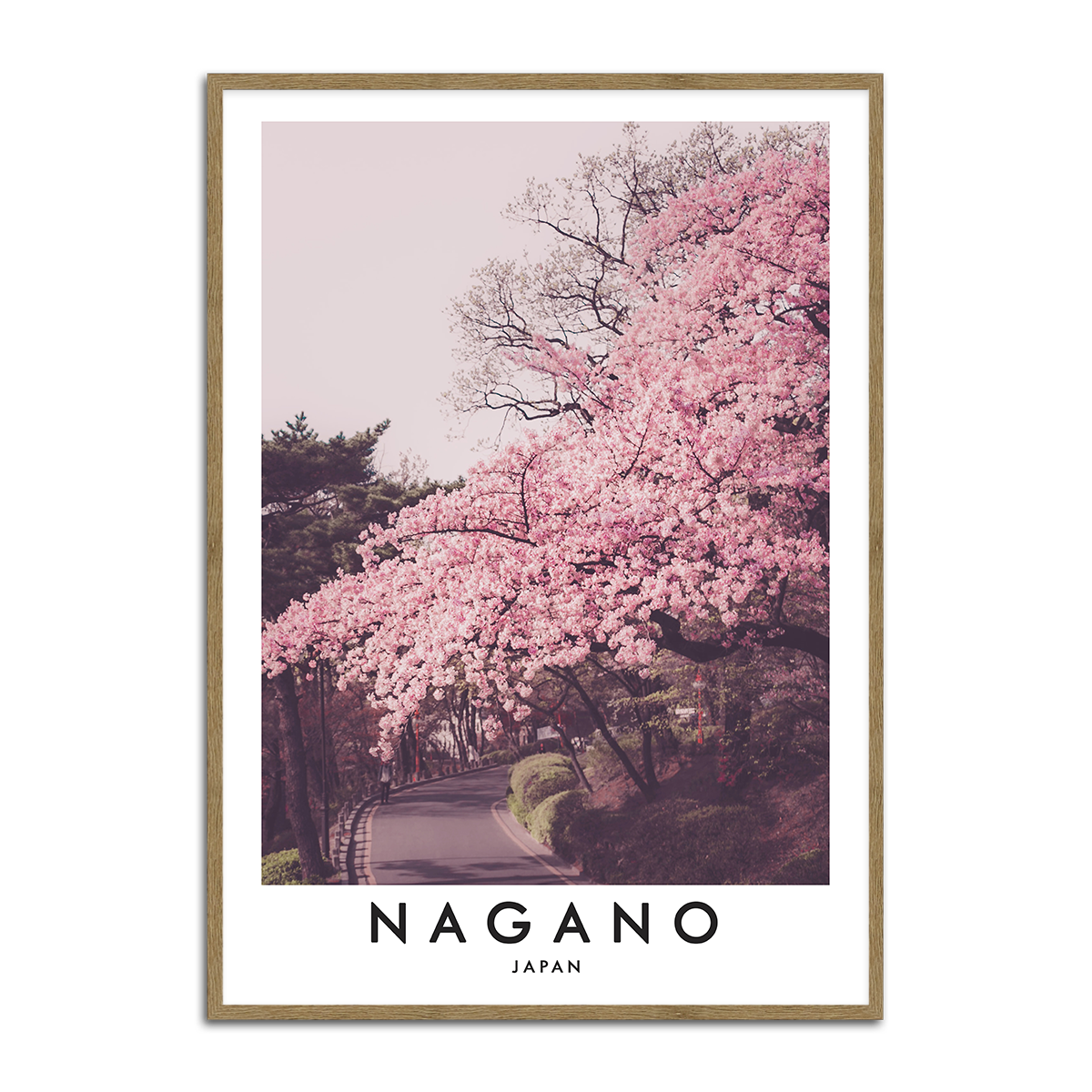 Nagano Japan Metal Wall Art