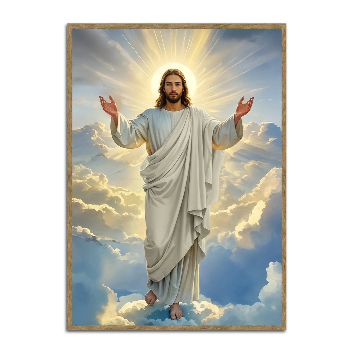 Risen in Glory – Jesus Christ HD Metal Wall Art
