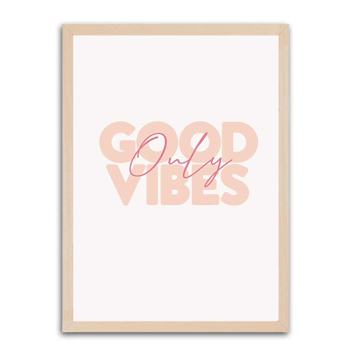 Good Vibes HD Metal Wall Art