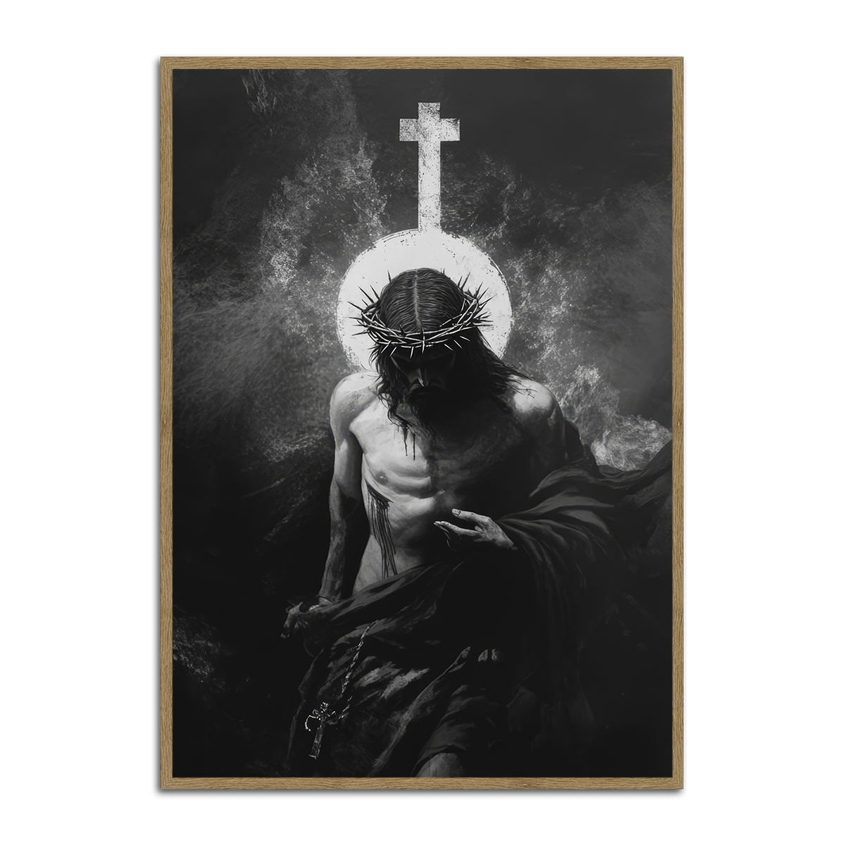 The Passion of Christ – Crown of Thorns Metal Wall Art