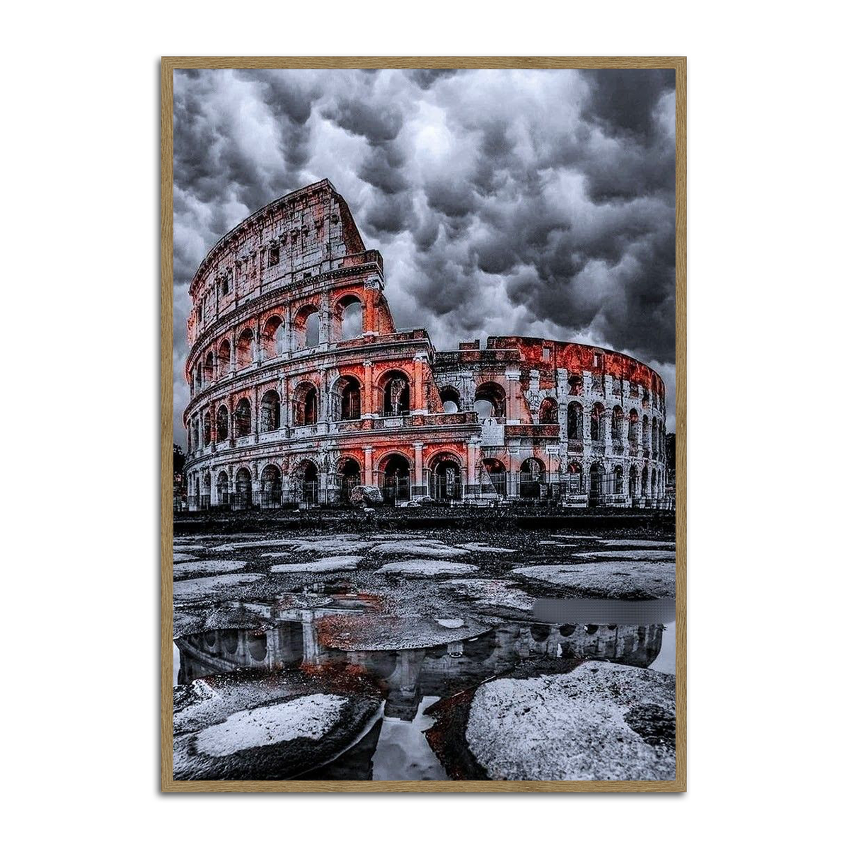 “Eternal Glory – The Colosseum” Travel Metal Wall Art