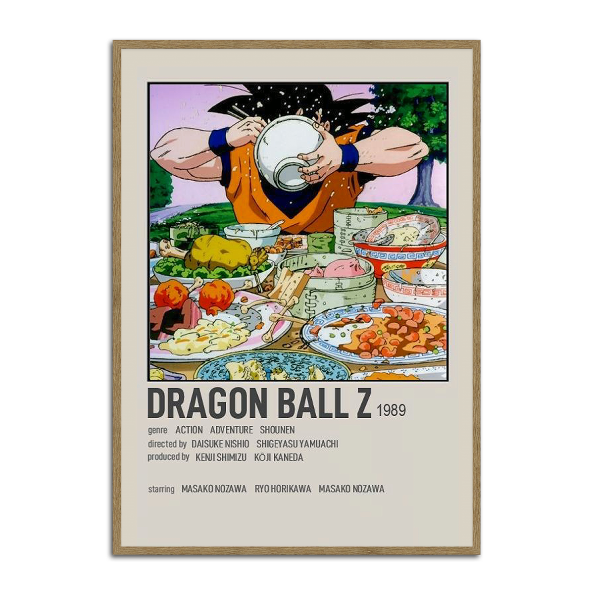 Dragon Ball Z Metal Wall Art