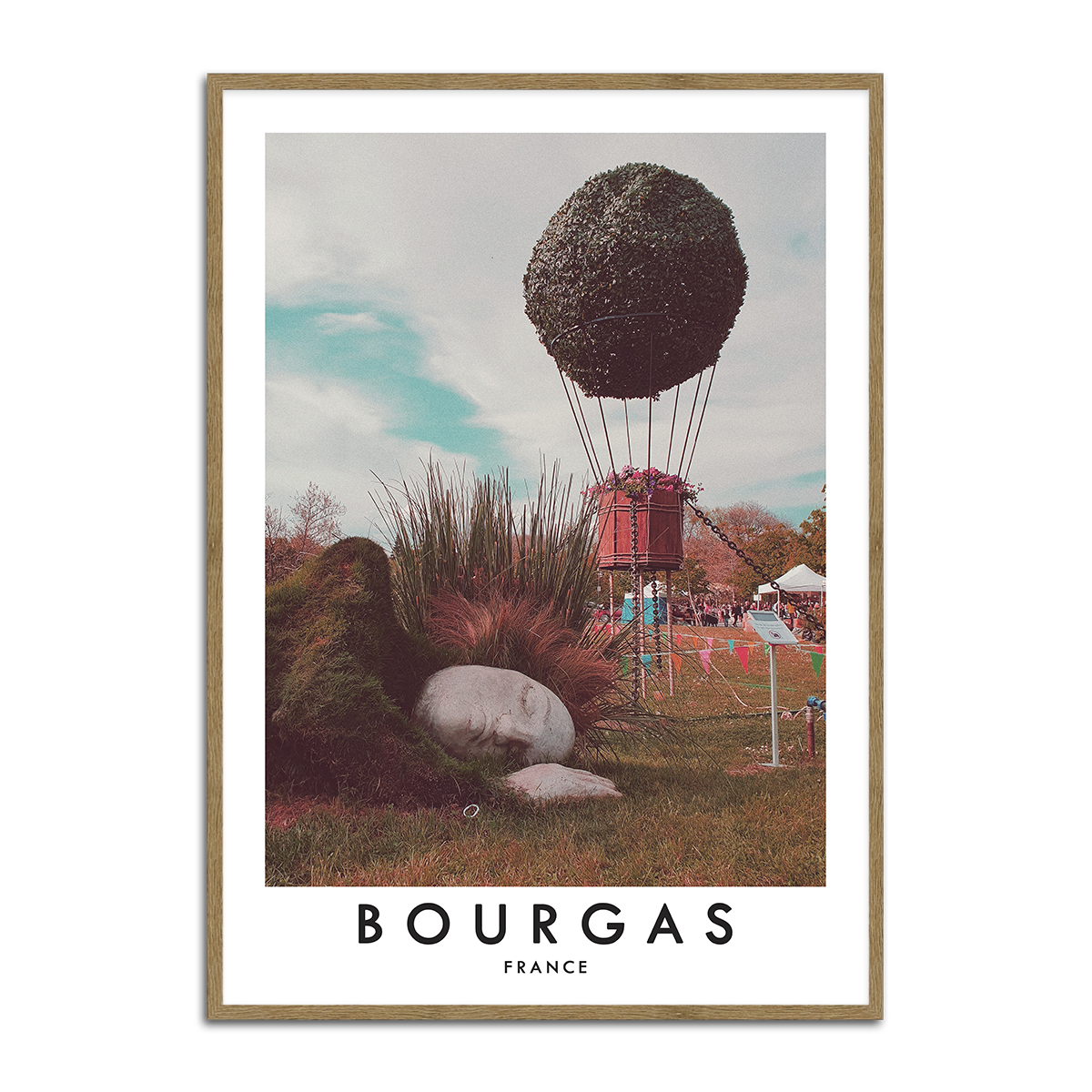 Bourgas France Metal Wall Art