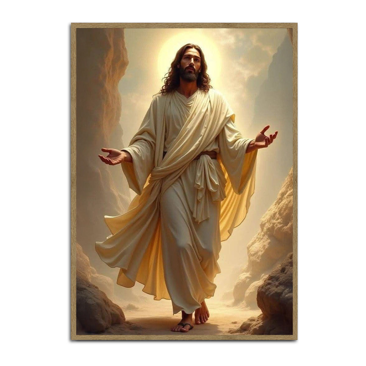 “He Is Risen” – Resurrection of Christ Metal Wall Art